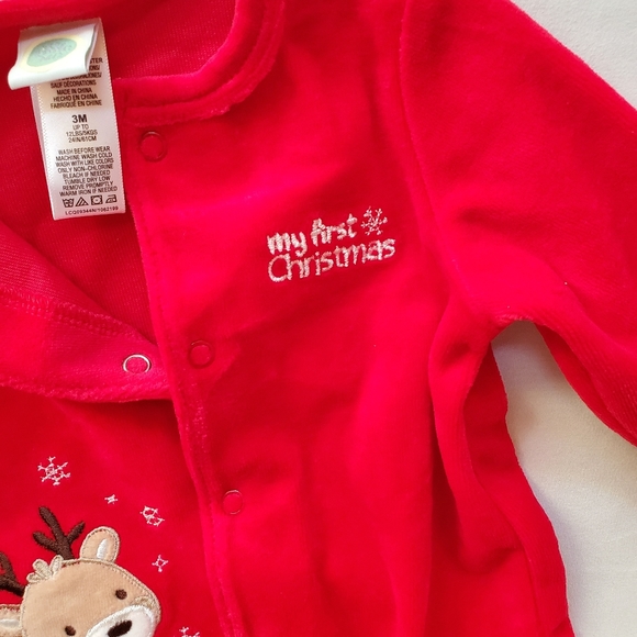 NWT Little Me Babys First Christmas Onsie - Picture 3 of 7